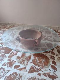 Tavolino in vetro per soggiorno