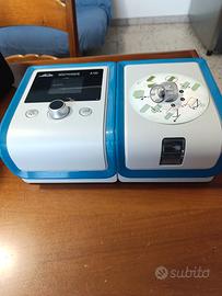 Cpap c pap a ventilazione meccanica + 4 maschere
