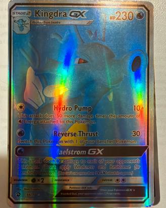 Carta da collezione Pokemon Kingdra GX 66/70