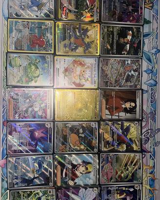 Lotto carte pokemon rare