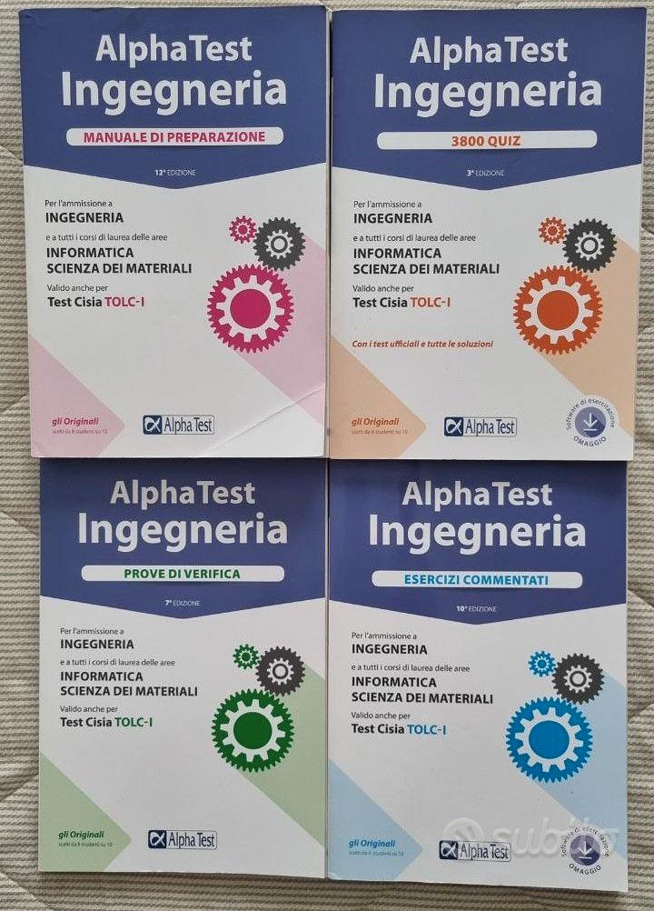 Alpha test ingegneria - Manuale di Preparazione 12° edizione. 