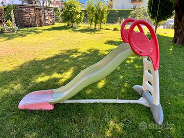 Smoby Scivolo da giardino a doppia onda Water Fun