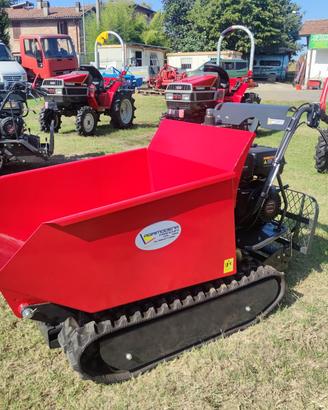 minidumper cingolato port 5 ql rib idraulico