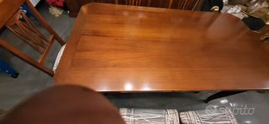 tavolo da sala allungabile con 6 sedie