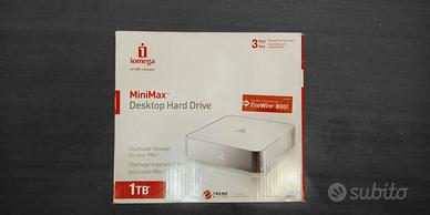 iomega MiniMax Desktop Hard Drive 1TB Nuovo