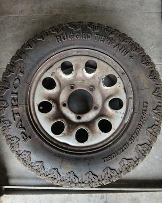 4 gomme tassellate 195/80R15