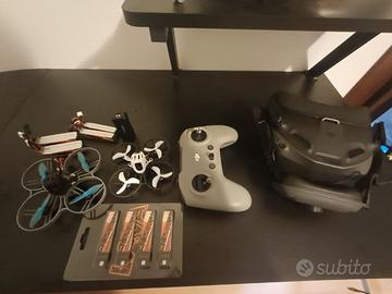 Droni FPV DJI o4 occhiali DJI N3e telecomando FPV3