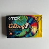 Musicassetta sogillata TDK CDing1