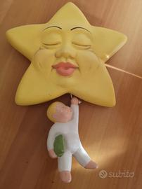 carillon in ceramica bimbo con stella 