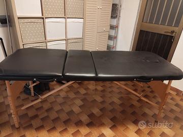 lettino pieghevole da estetista