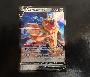Zamazenta v ,ultra rara near mint 105/172 astri lu