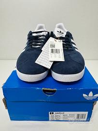 adidas Gazelle Navy Blue NUOVE con Cartellino T48