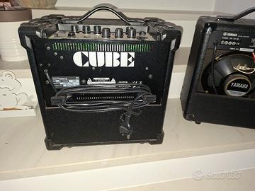 2 Ampli chitarra Roland cubetti + Yamaha