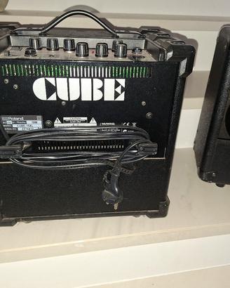 2 Ampli chitarra Roland cubetti + Yamaha