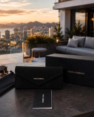 🖤 Custodia Occhiali Dolce & Gabbana Nuova Complet