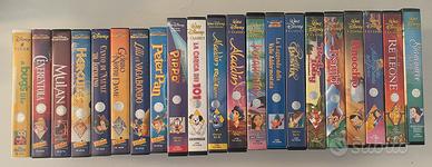 Lotto di 22 VHS originali Disney
