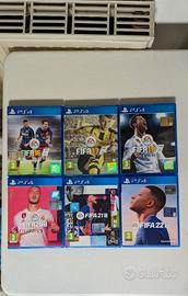 FIFA 16, 17, 18, 20, 21, 22 PS4