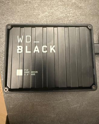 WD_BLACK P10 5TB hard disk esterno come nuovo