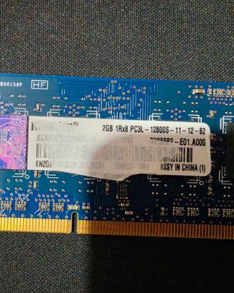 Moduli RAM per Notebook SODIMM DDR3 e DDR4