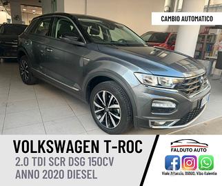 Volkswagen T-Roc 2.0 TDI SCR 150 CV DSG Style Blue