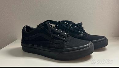 Vans total black unisex