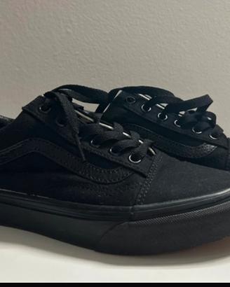 Vans total black unisex
