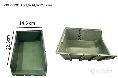 Contenitore a bocca di lupo (diverse misure)