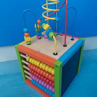cubo legno multigioco