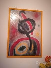 Stampa a puzzel Mirò senza titolo