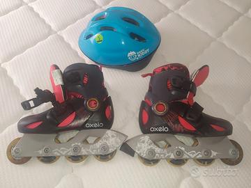 Pattini Roller Oxelo+Casco