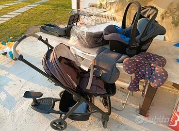 Trio FOPPAPEDRETTI  + base ISOFIX