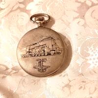 Orologio da tasca Perseo ferroviario vintage