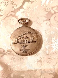 Orologio da tasca Perseo ferroviario vintage