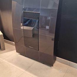 COMPACT GLASS MORETTI DESIGN STUFA A PELLET