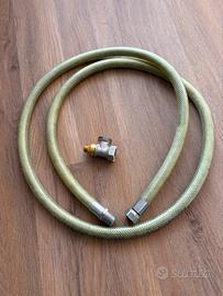 Tubo gas metano/GPL in acciaio inox