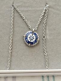 Collana Cesare Paciotti 4US con rosa dei venti 