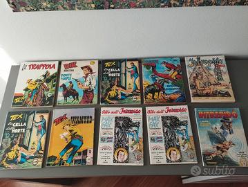 Fumetti misti Tex Intrepido e altri lotto di 10