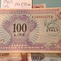 banconota AM lire occ. americana