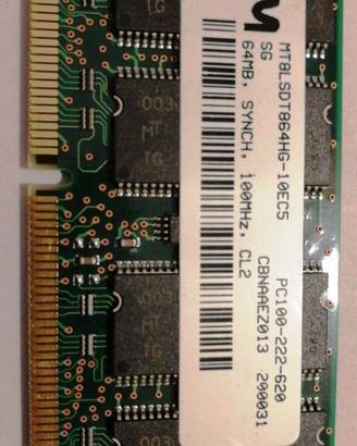Memoria RAM Apple PowerBook G3 400 Pismo 64MB