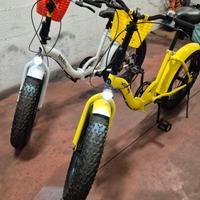 Bici WOOW/TEKLIO Bike20" gialla e bianca