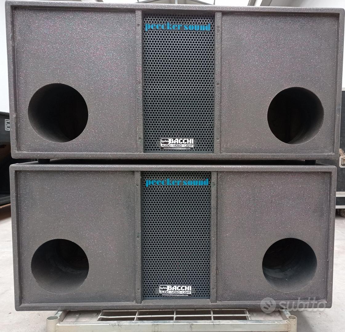 Diffusori subwoofer Peecker sound Audio/Video In vendita a Reggio Emilia