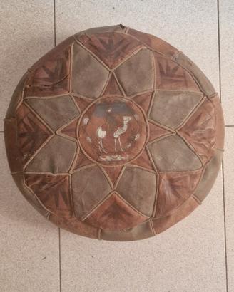 pouf ottomanno vintage
