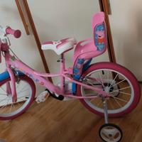 BICI PEPPA PIG  PIÙ  PROTEZIONI NUOVISSIMA!!!!