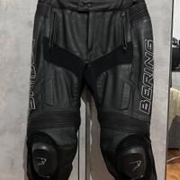 Pantaloni pelle moto Bering uomo taglia L