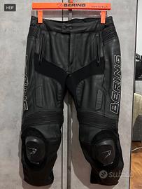Pantaloni pelle moto Bering uomo taglia L