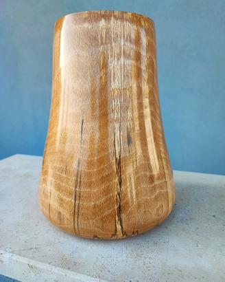 vaso in legno