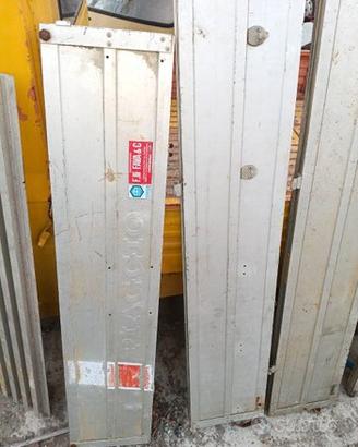 4 sponde laterali allminio ape piaggio 703