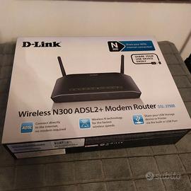 Modem D-link + Router