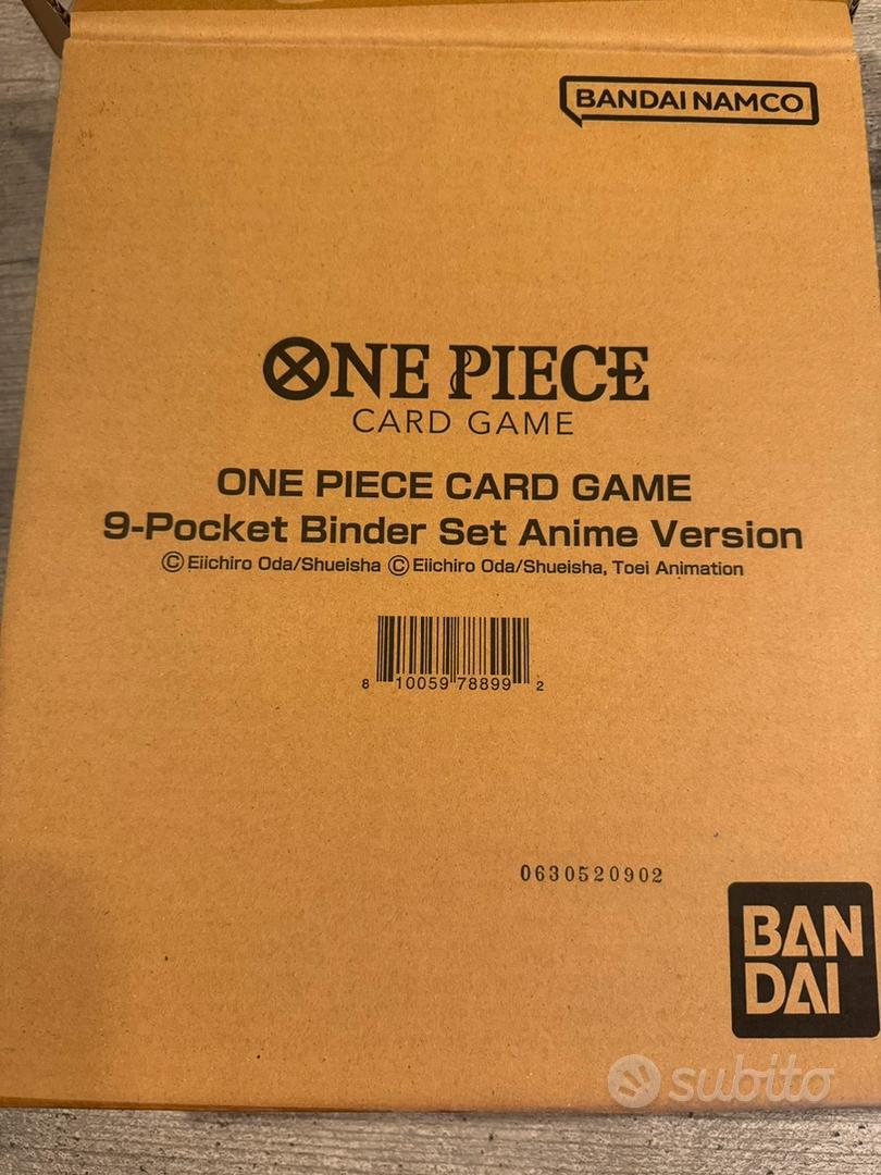 One Piece Card Game Raccoglitore Anime Version