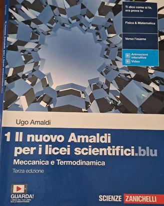 Libri scoIastici  Amaldi per licei scientifici.blu